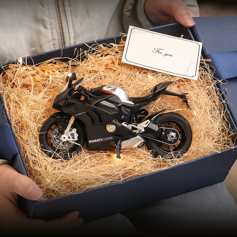 Kawasaki, металлический реалистичный мотоцикл, модель автомобиля, минифигурка, подарок на день рождения