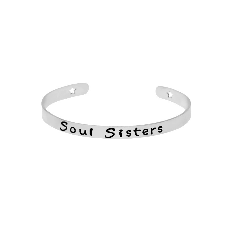 Fashion Simple Alloy Sister Friendship Bracelet display picture 14