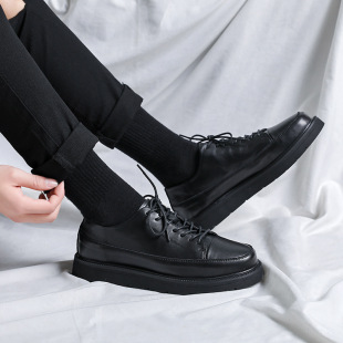 Men's Shoes 2021 Spring New Men's Casual Shoes Business Dress Fashion Leather Shoes D16-R