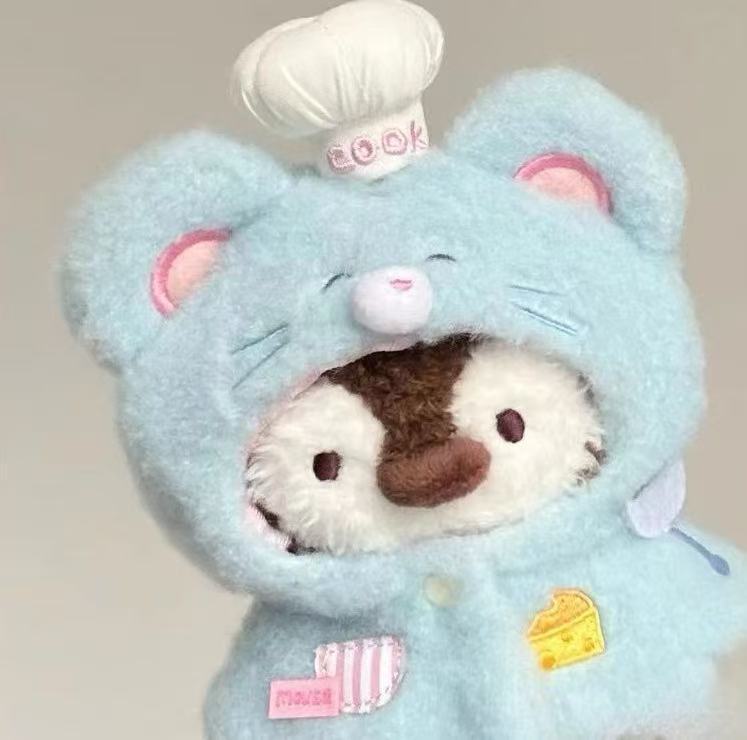 ねずみ王料理人形服綿人形DIYキーホルダーぬいぐるみ子供ギフトペンダントおもちゃ卸売可愛い|undefined