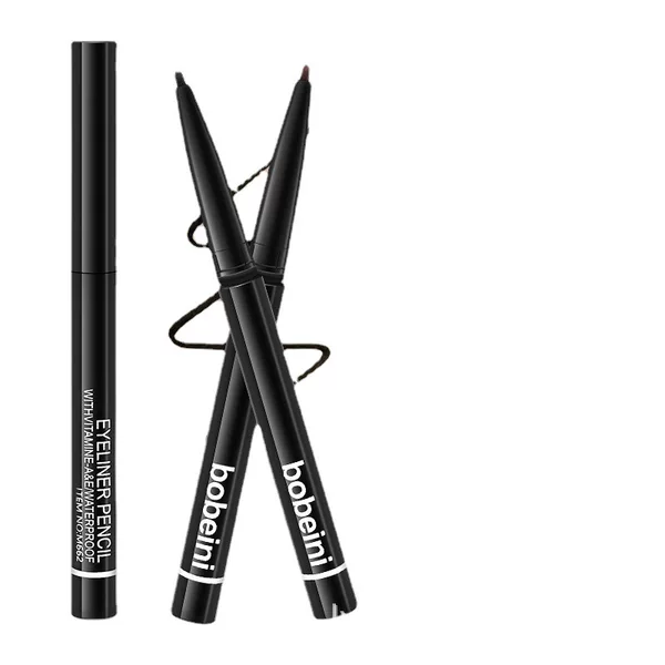 Bobeini eyeliner glue pen slim pen head easy to color eyeliner color non-smudging factory wholesale beginner makeup