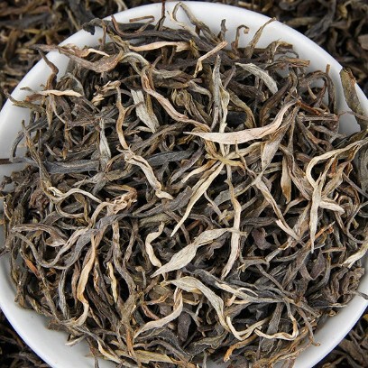 Wholesale Yunnan Pu'Er Tea Lincang Old Tree Pu'Er Sun-Dried Early Spring Raw Tea Loose Tea Icelandic Sweet Tea Gift