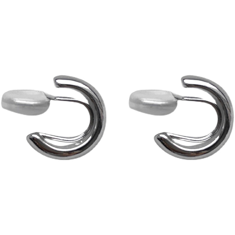 Mosquito Coil Ear Clips, Light Luxury Niche Ear Cuffs for Women Without Piercings, Fashionable Versatile New Style, Simple and Elegant Earrings for Women