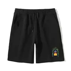 Casablanca Printed Casual Sweat Shorts