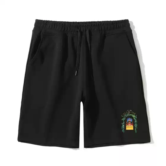 Casablanca Printed Casual Sweat Shorts