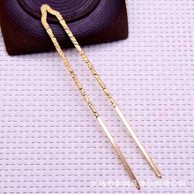 8-3037铜古风汉服头饰发簪单簪发钗发饰发冠材料155mm新娘步摇