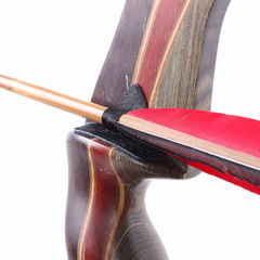 Leather arrow rest, bow shooting equipment, American hunting recurve bow belt, back adhesive patch, arrow rest for outdoor archery accessories