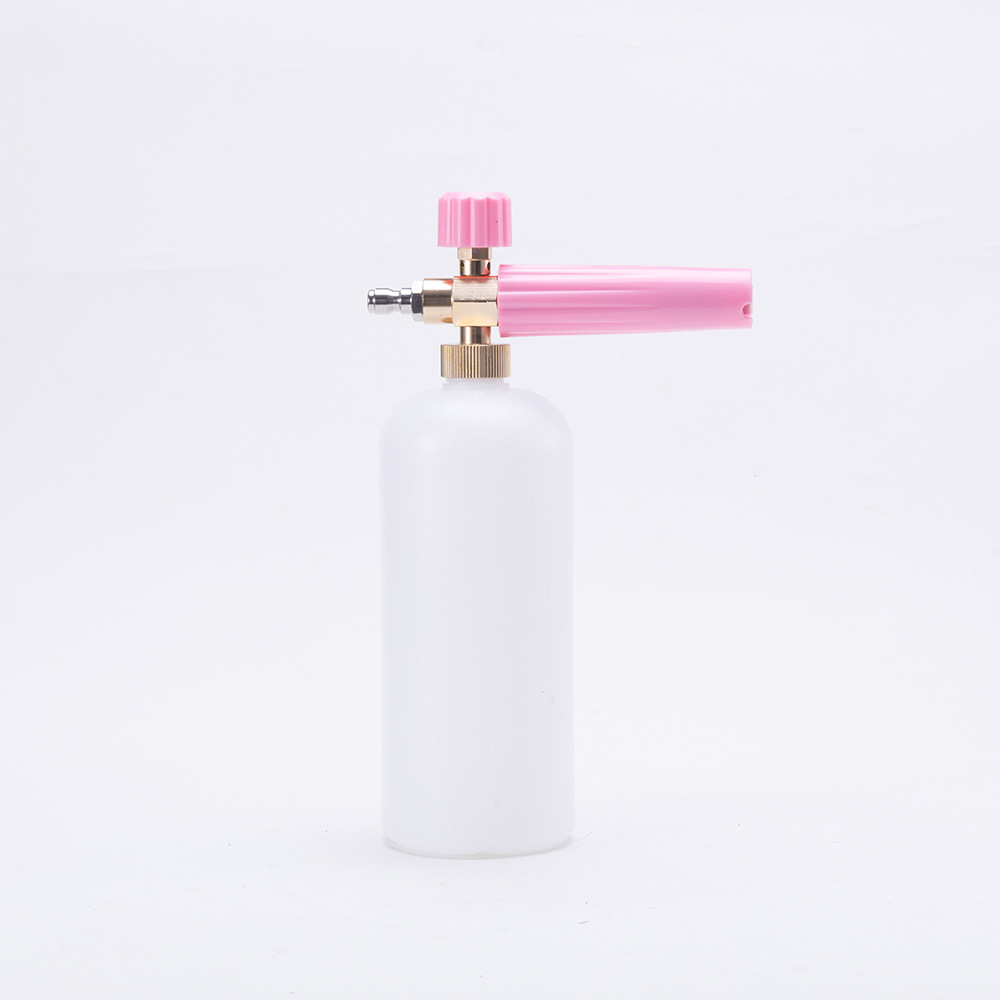 Direct from the manufacturer: green and pink foam pot, high-pressure car wash water gun, PA pot, 1000ml fan-shaped foam spray pot