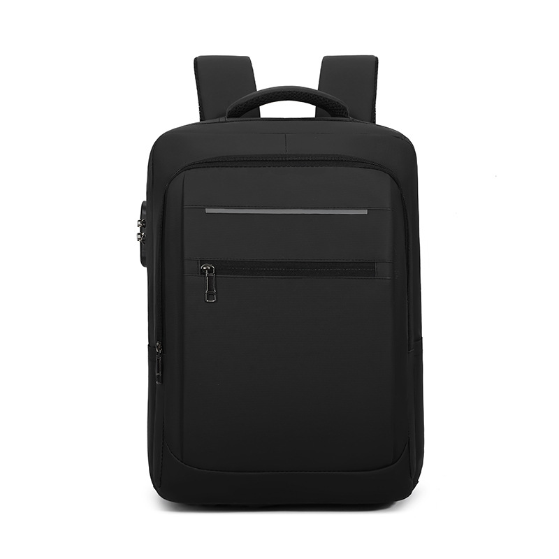 Transfronterizo nuevo estilo 2024 mochila recargable USB de negocios para hombres antirrobo de gran capacidad mochila para computadora de 16 pulgadas al por mayor