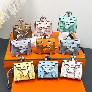 Robot Mini Cartoon Smiley Face Bag Mosaic Doll Headphone Bag Lipstick Bag Funny Ydoll Bag