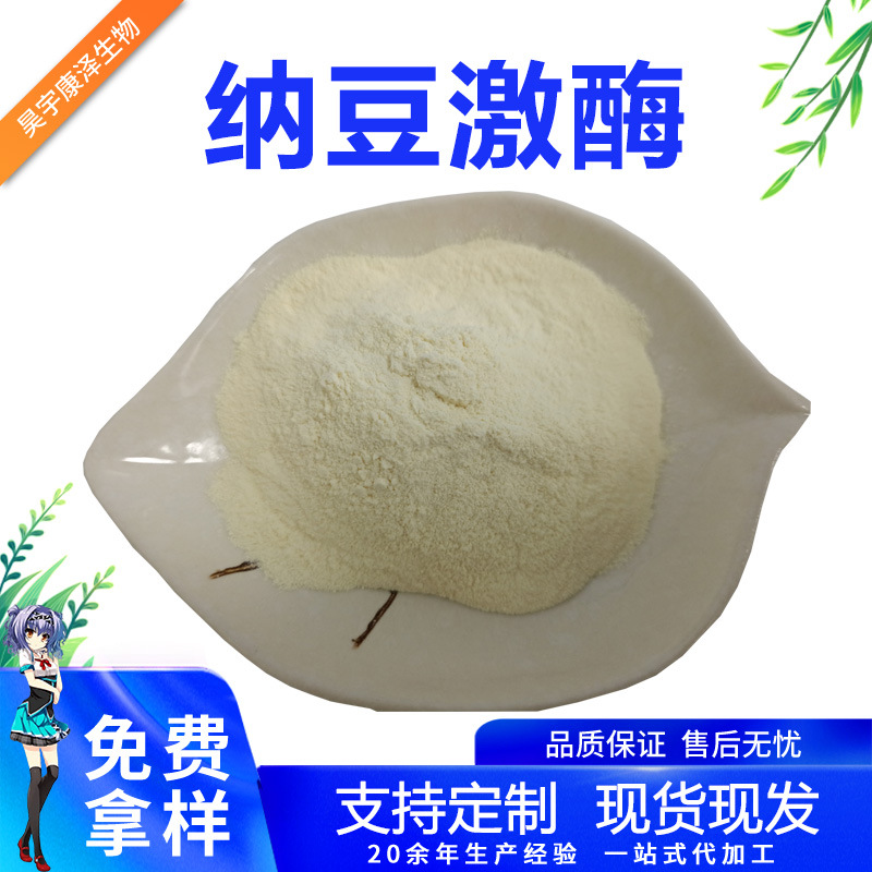 纳豆激酶粉 5000-40000FU  纳豆激酶 纳豆提取物 纳豆粉 100g/袋