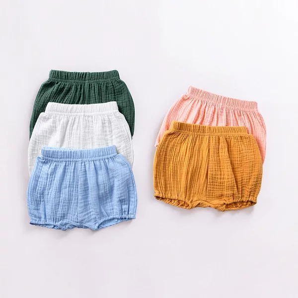 Kids Tales Children's Clothing Baby Candy-Colored Bread Pants Children's Summer Big Pp Shorts Infant Pants