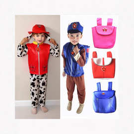 万圣节儿童王王队COS服装演出衣服立大功套装欧美可爱狂欢节童装