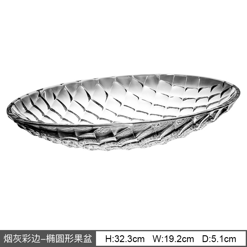 Caja de regalo con plato de frutas de cristal estilo bohemio, regalo de boda para el Año Nuevo Chino, decoración de lujo para sala de estar, estilo checo. image 8