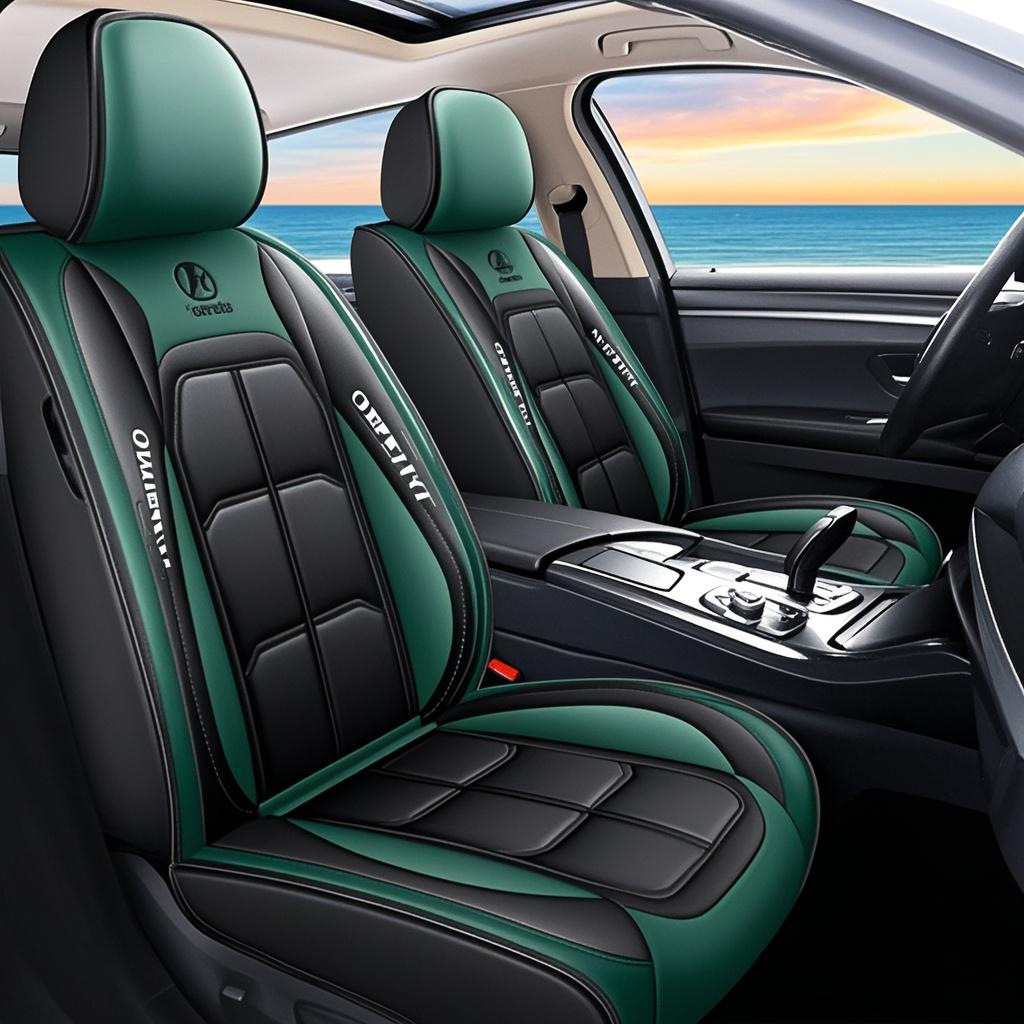 Car Seat Cushion, Full-Coverage Leather Seat Cushion, Universal for All Seasons, Seat Cover, Amazon Aliexpress Dropshipping, Full-Coverage