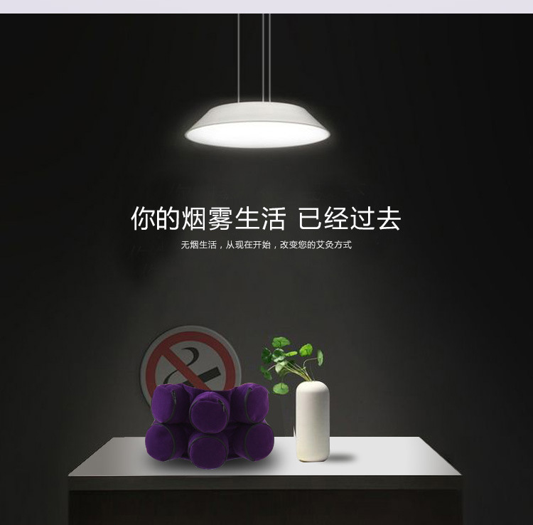 Smokeless Moxibustion Box Set 6 Piece Pure Copper Warming Device with Cloth Cover for Home Use key features