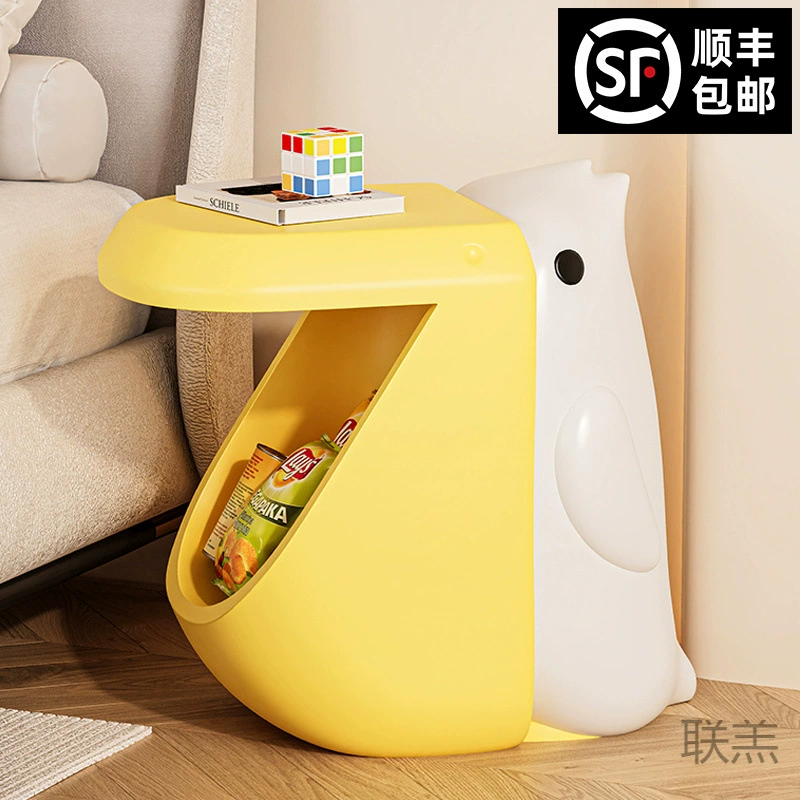 Creative cartoon storage system, decorations for living room for bed