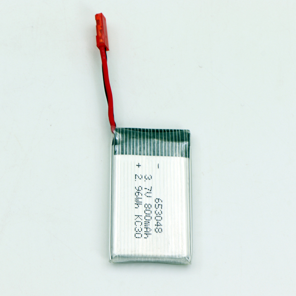 LOOYBAT 3.7V 653048 800mAh 20C KC认证 电动玩具航模锂电池