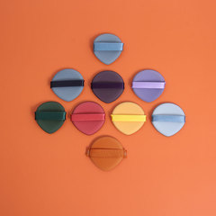 Double-sided air cushion puff, wet and dry makeup cotton, air cushion double puff for studio makeup use