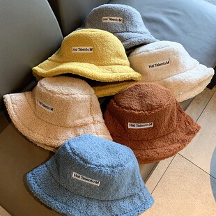 Winter velvet demi-season cute hat, internet celebrity, Korean style