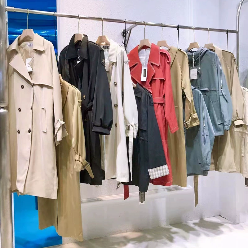 Kashi ветровка куртка для женщин средней и длинной модели 2023 весна и осень новая корейская версия премиум-бренда со скидкой в прямом эфире