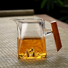 防爆加厚玻璃公道杯茶漏套装分茶器大容量茶海公杯家用茶具
