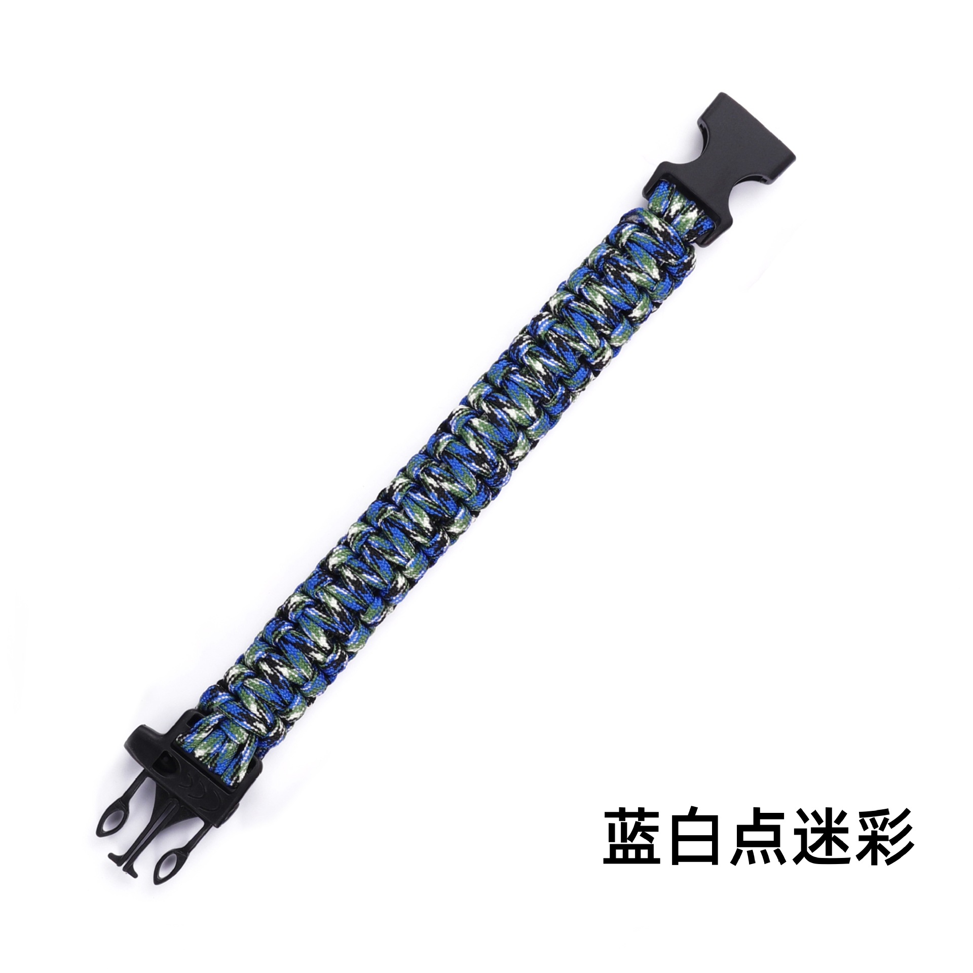 파란색과 흰색 점 위장