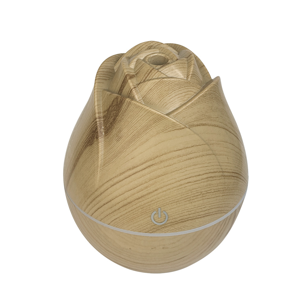 Difusor de Aromas y Humidificador Silencioso Ultrasónico de Plástico ABS con Luz LED para Dormitorio