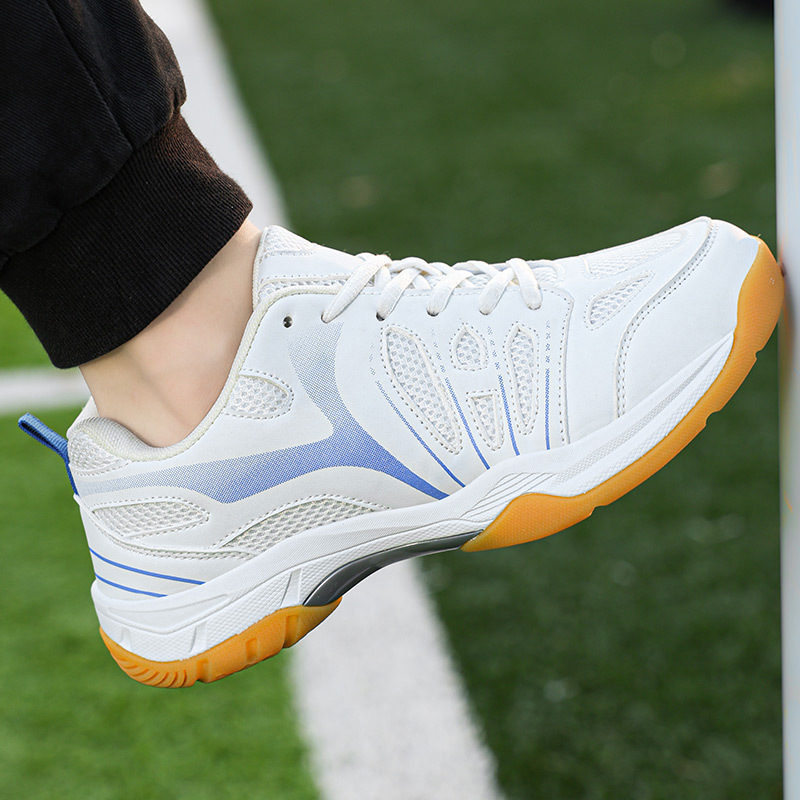 New Badminton Shoes for Men and Women, Breathable, Non-Slip, Wear-Resistant Indoor and Outdoor Sports Training Shoes for Adults and Teenagers