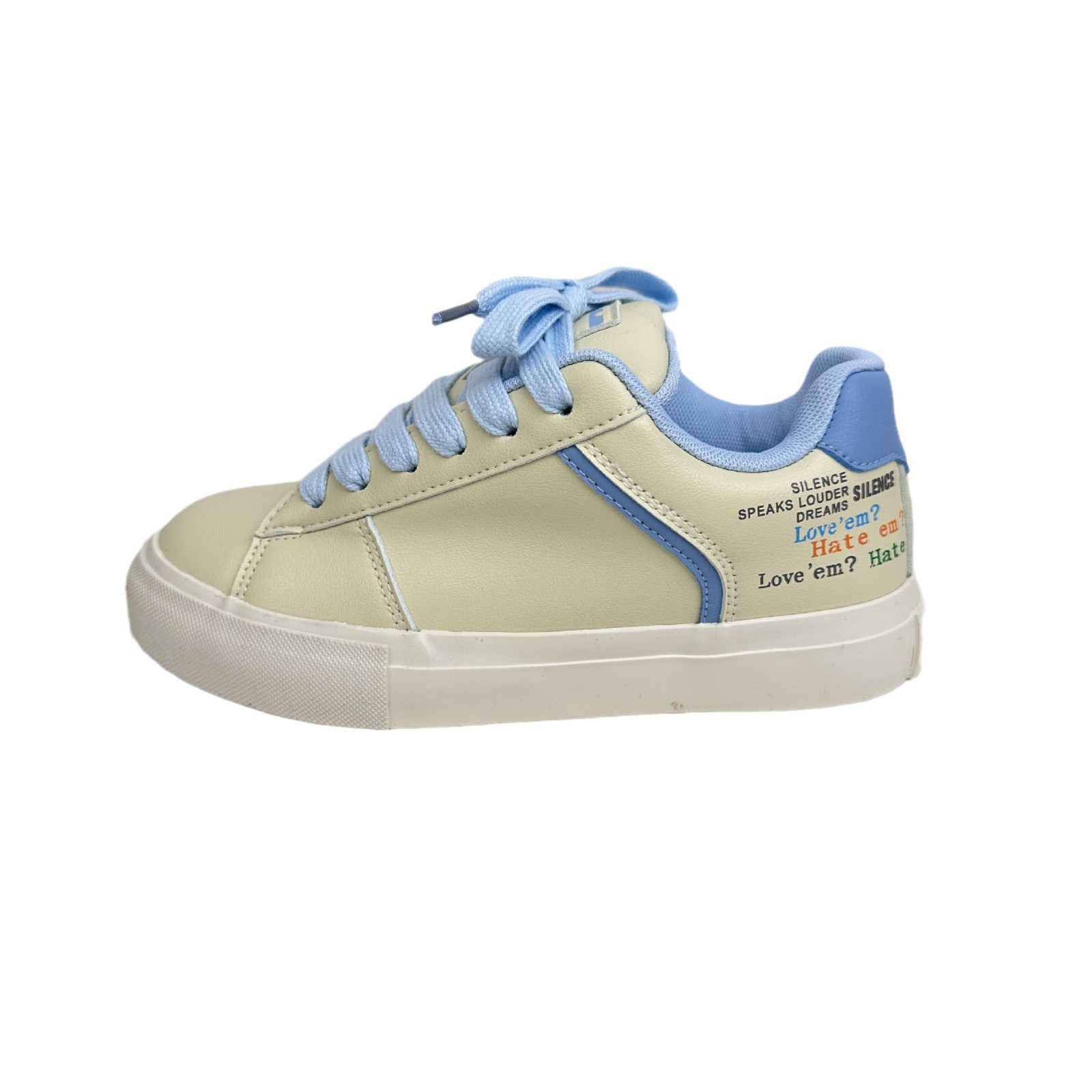 Yuanbo 2025 primavera nuevo skate zapatos de chicas chicas zapatos de lona deportivos de estilo de puerto casual coreano zapatos de mujer