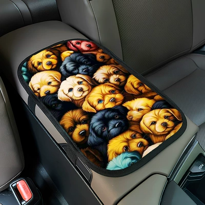Armrest box pad: car center console - zkfs058
