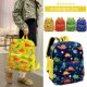 Children's school bag wholesale cartoon lightening dinosaur light kindergarten backpack cute large capacity foreign trade backpack