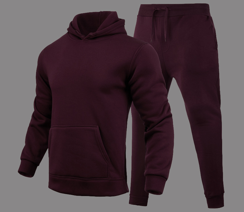 酒红套装改色模特光板