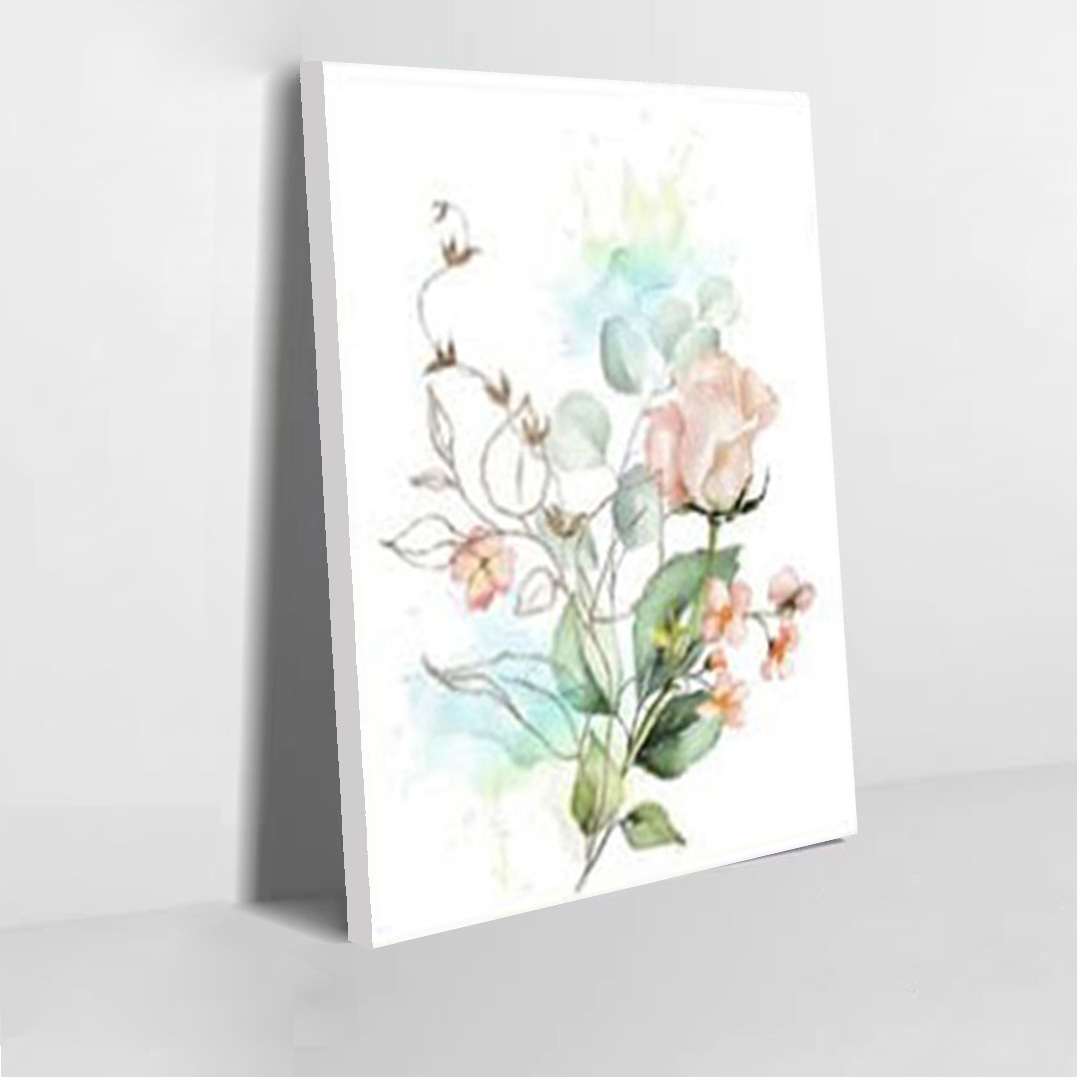 프레임리스 페인팅 완성품 B (소나무 내부 프레임 + 컬렉션 등급 캔버스 + EPSON 오리지널 잉크 잉크젯 프린팅)