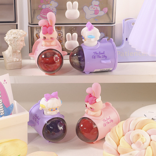 BILI's Interstellar Wanderer Speaker Cute Girl Heart Sky Realm Spaceship Pencil Sharpener Creative Pencil Sharpener