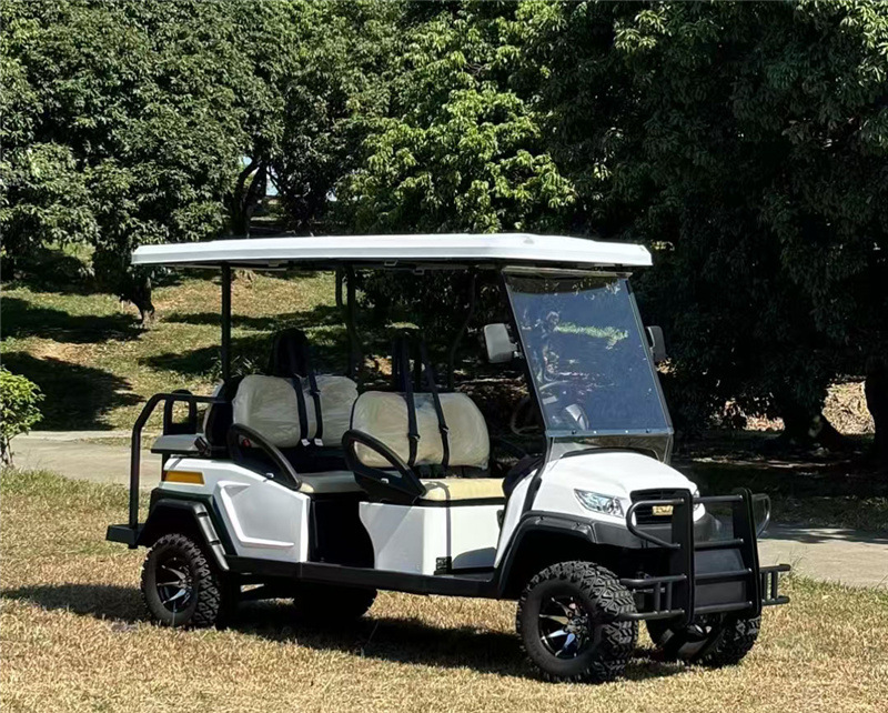 6 electric golf cart scenic spot scooter electric self-driving tour car battery four-wheel car pictures and manufacturers