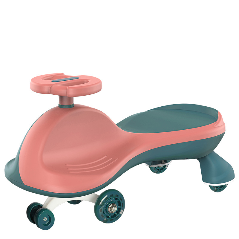 Columpio para niños coche mudo rueda universal bebé anti-vuelco adulto sentado equilibrio niño swing deslizante chica Coche