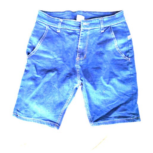 Second-Hand Clothes Old Export Africa Southeast Asia Denim High Waist Shorts Fashion Pants Full of Youthful Vitality Cool