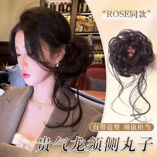 crazy bird wig expensive gas ball head wig female high cranial top dragon whiskers flower bud coil hair artifact contract antique