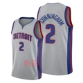 Pistons #2 Grey Heat Pressed