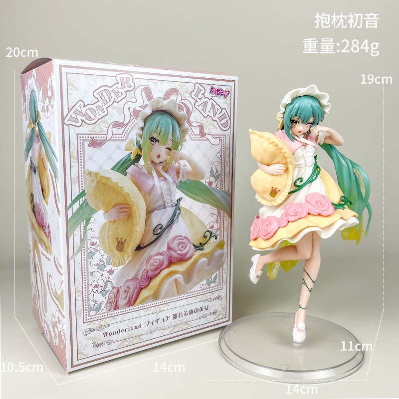 初音未来手办动漫水冰月美少女蕾姆花嫁穹妹二次元公仔模型摆件批|undefined