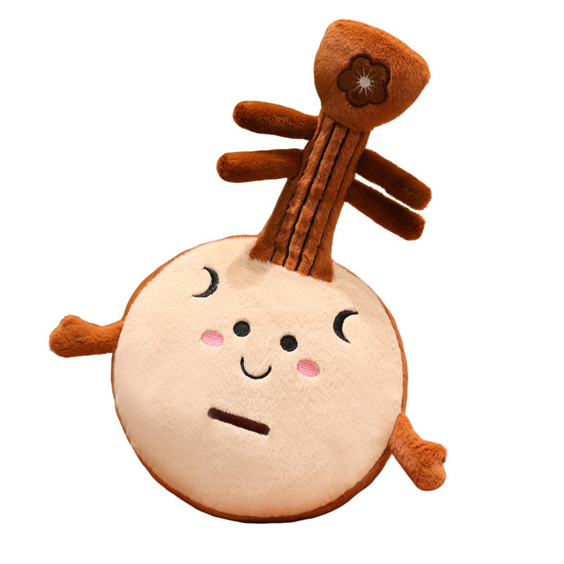 Diversión de simulación de instrumentos musicales, muñecas de peluche, gu筝, piano, almohada, muñeca, regalo de cumpleaños image 5