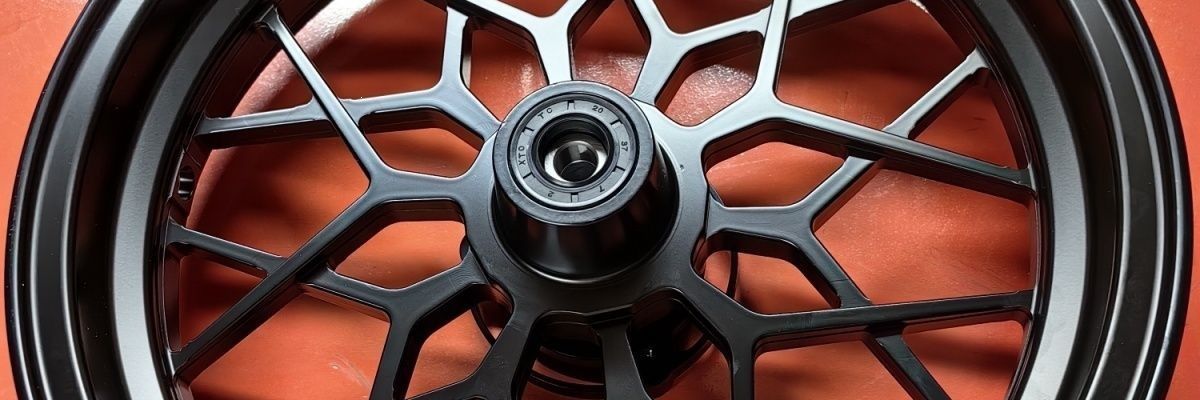 Nine-B No.1 front wheel rim UMFCUQIN1S 12inch NE wheel hub modified for Maverick, thickened and fixed for off-road use