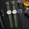 Fashionable waterproof swiss watch, trend belt, men's watch, quartz calendar, wholesale