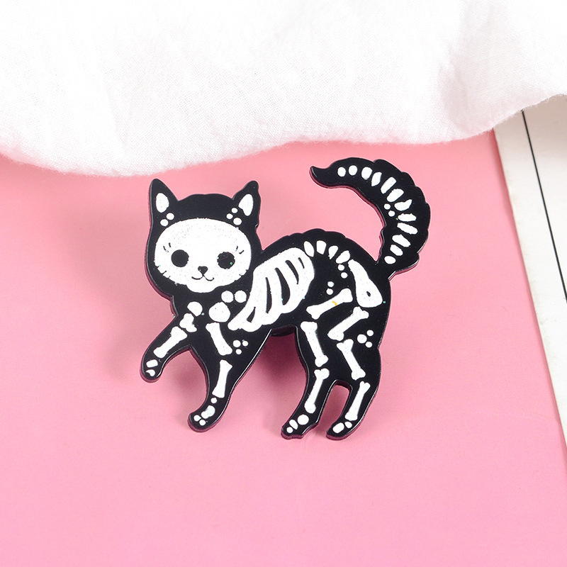 15g Weight Brooches Classification Cute Pin Cat Arylic Enamel Unisex Brooches