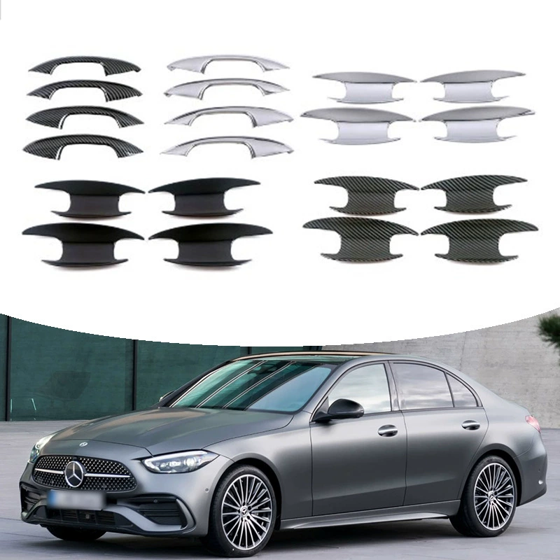 Подходит для Mercedes-Benz CLC W206 S206 S206 2022-2023 — ручка двери из углеродного волокна