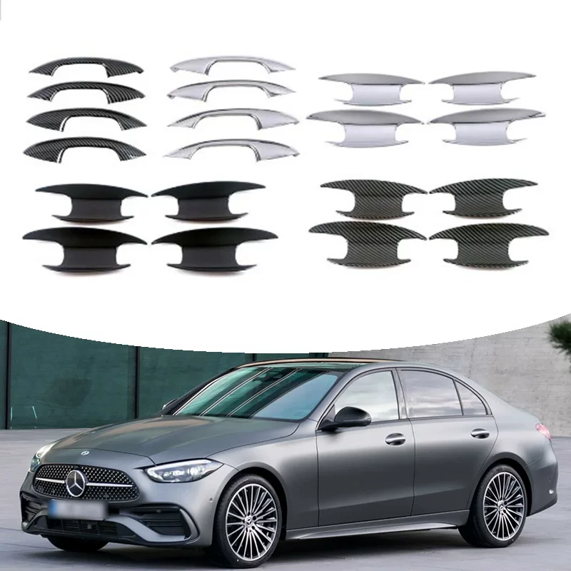 Подходит для Mercedes-Benz CLC W206 S206 S206 2022-2023 — ручка двери из углеродного волокна