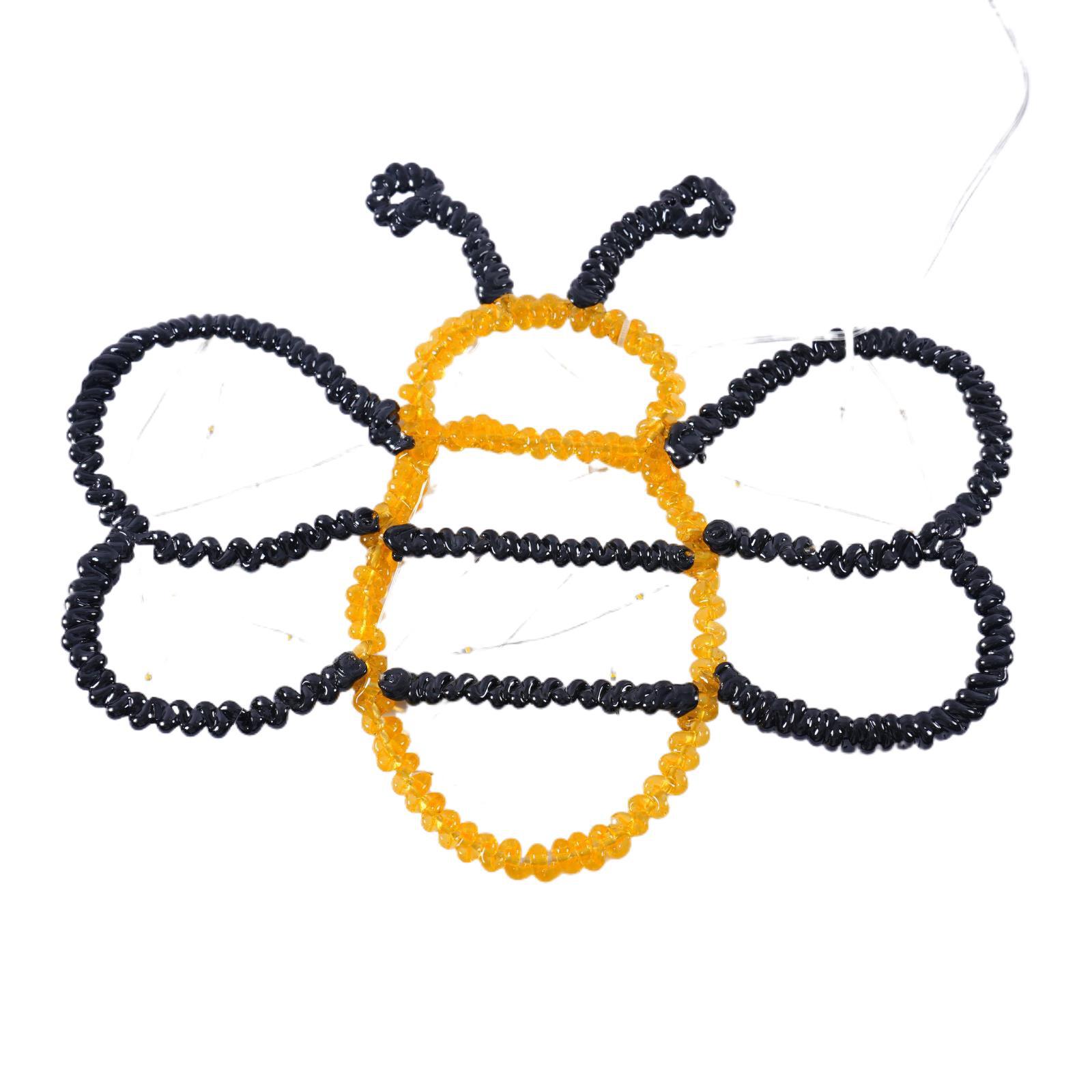 Modelado acrílico primavera lámpara temática stringed lámpara de alambre de cobre mariposa lámpara de modelado
