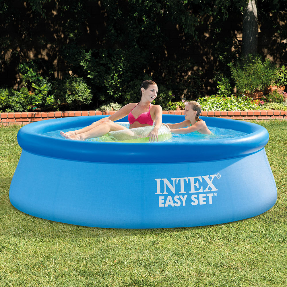 INTEX28106 outdoors Camp family inflation Swimming Pool 8"pool children Paddling pool 244*61