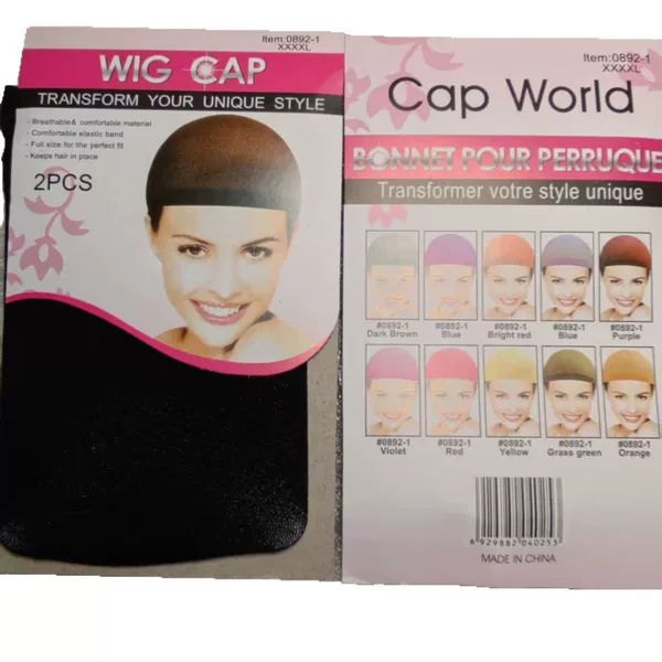 Cross-Border In-Stock Wig Cap, High Elasticity, Plus Size Wig Cap, Cosplay Wig Cover